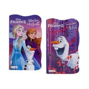 Wholesale - DISNEY 2 ASSORT FROZEN 2 5X8 SHAPED BOARD BOOK C/P 48, UPC: 805219458327